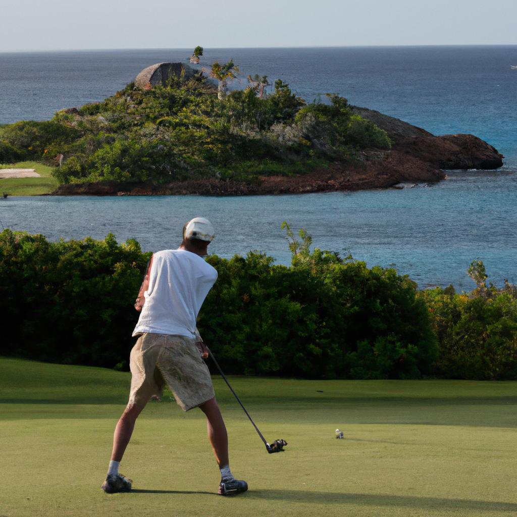 Tee off at one of the world-class golf courses on Canouan Island and enjoy the stunning views while playing a round.