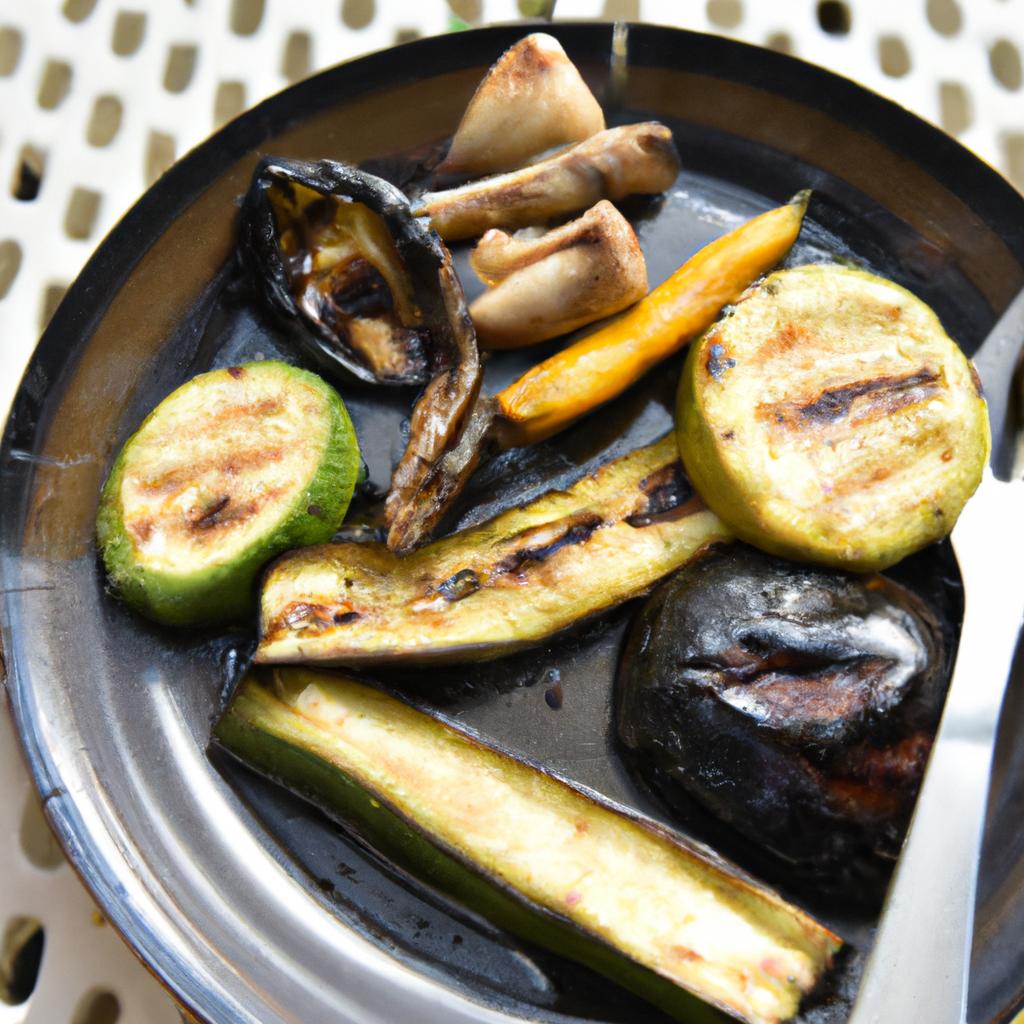 Grilling vegetables from your garden is a healthy and tasty way to enjoy them.