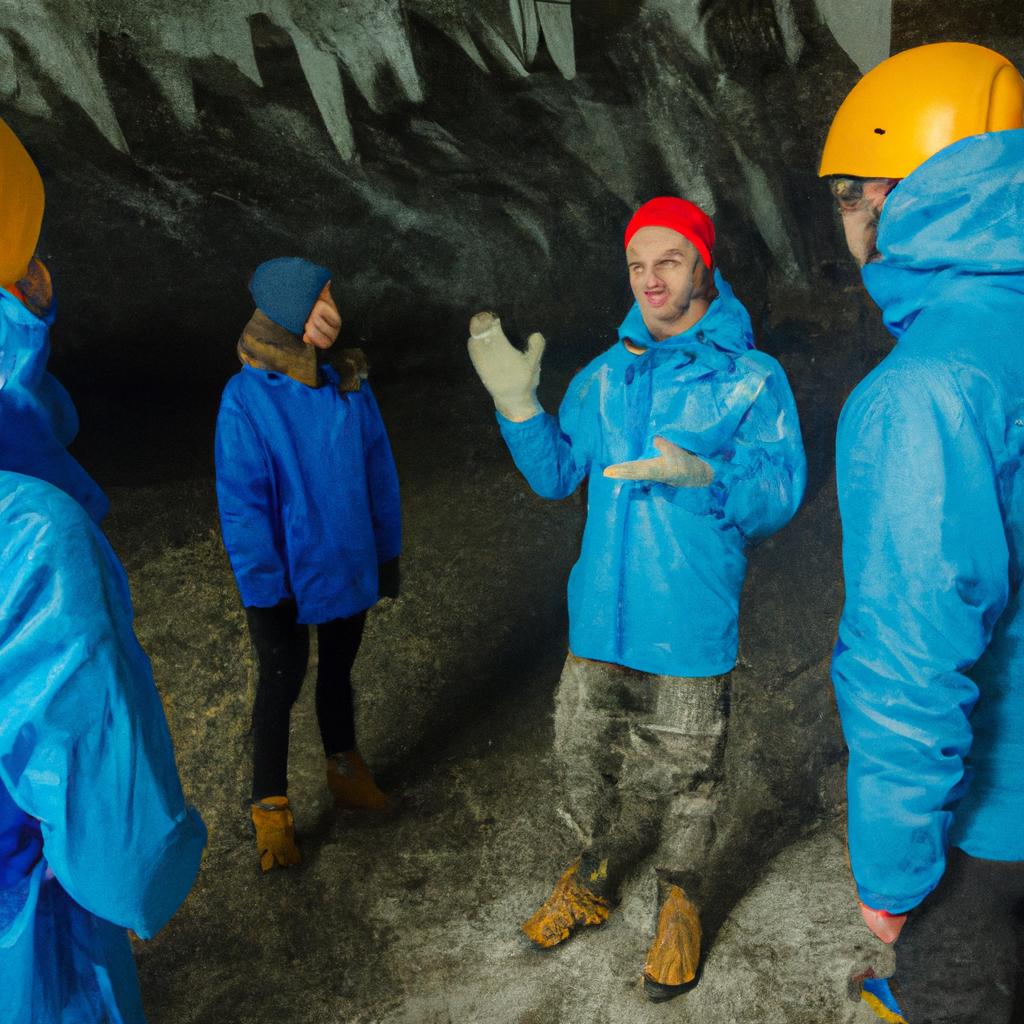 Guides provide visitors with fascinating insights into the history of the largest ice cave in the world