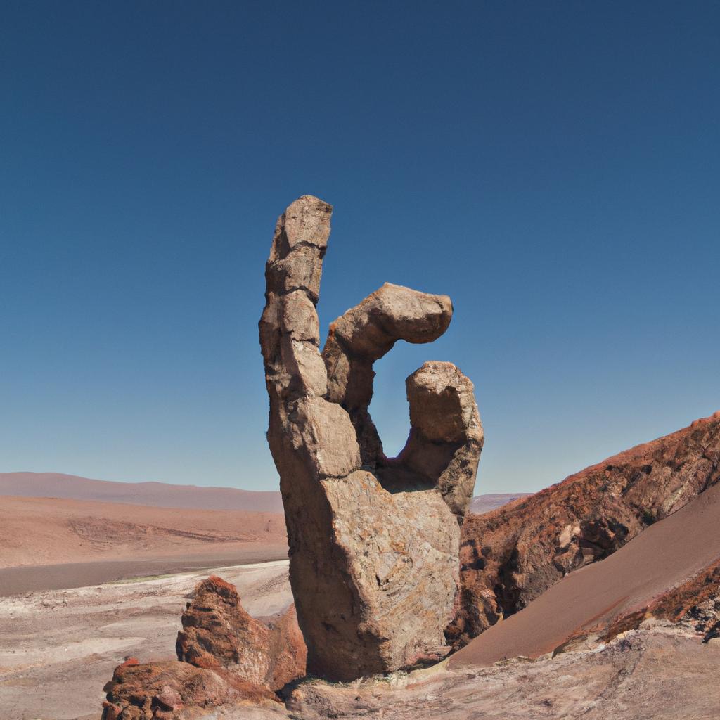 Hand Atacama Desert