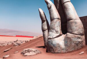 Hand Statue Atacama Desert