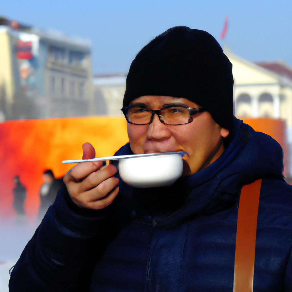 Warm up with delicious hot soup at Harbin Winter Festival