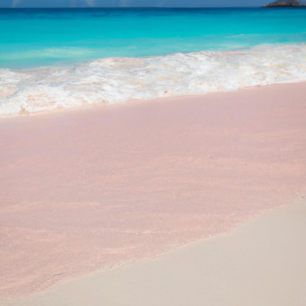 Harbour Island's Pink Sands Beach is famous for its uniquely colored sand and crystal-clear water.