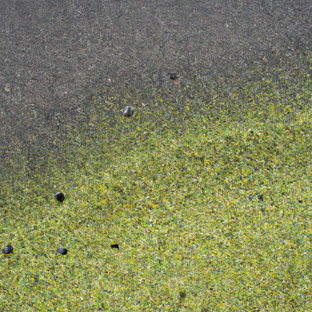 The green sand is a result of the mineral olivine and adds to the beach's unique charm.