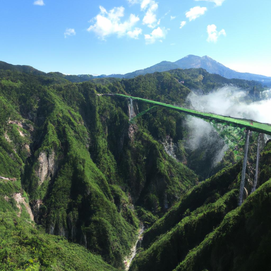 Highest Bridge In Japan