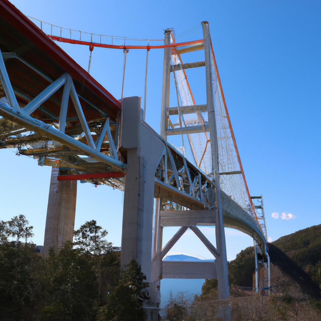The highest bridge in Japan plays a critical role in connecting different regions of the country, making transportation more efficient.