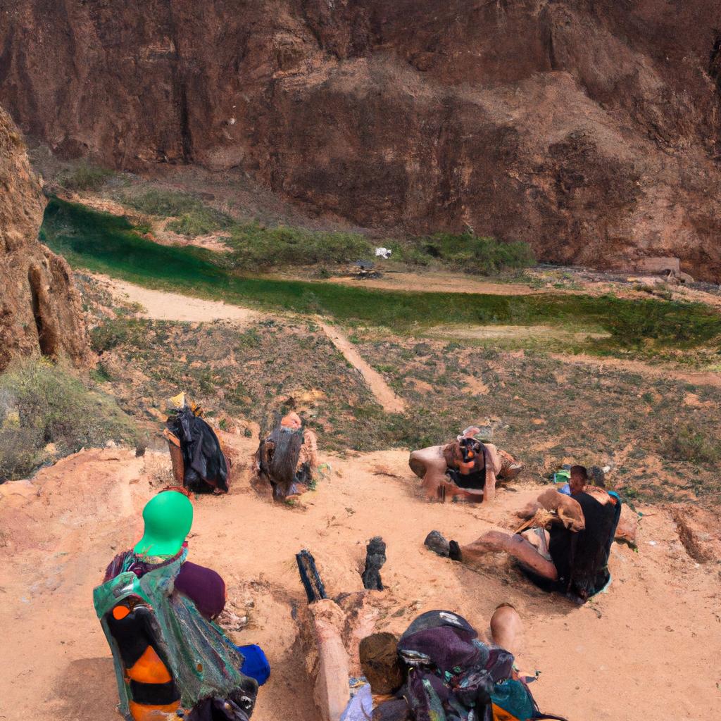 The hike from Horseshoe Bend to Havasu Falls is challenging but rewarding, with breathtaking scenery along the way
