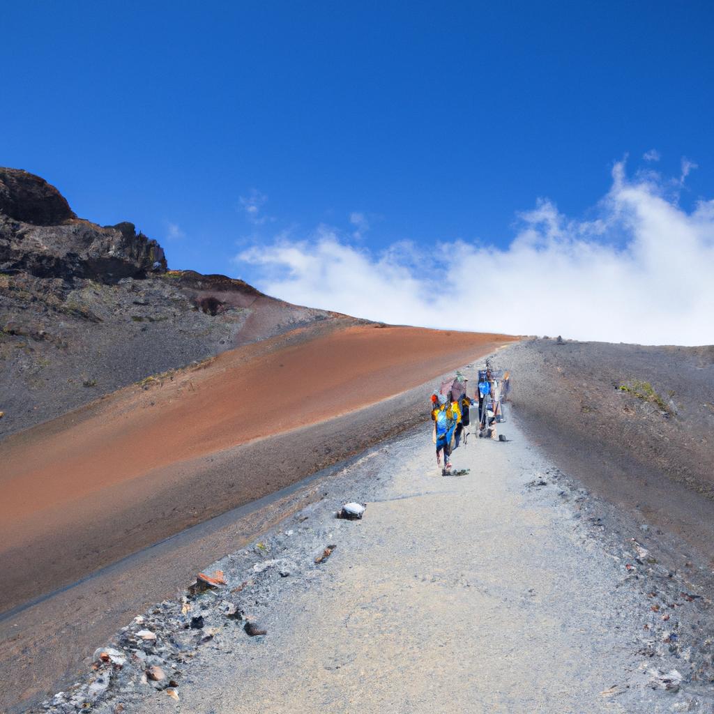 Hiking to the top of Haleakala Crater is a challenging but rewarding experience for any traveler.