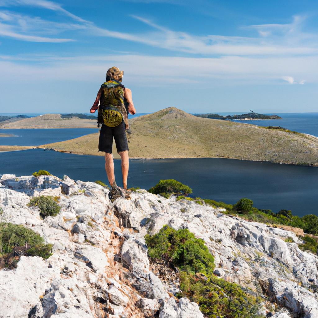 Hiking on Kornati Islands offers breathtaking views of the natural beauty of the islands