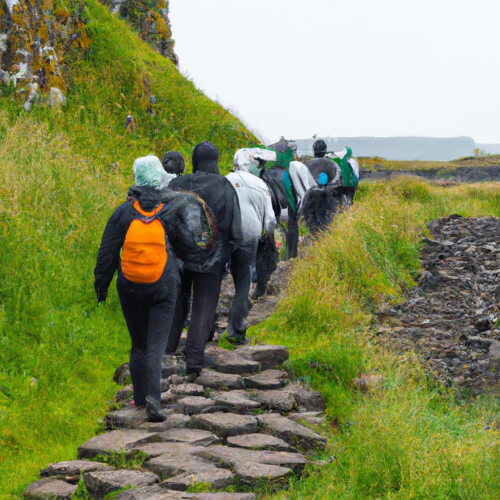 Explore the Giants Causeway on foot and discover its hidden gems
