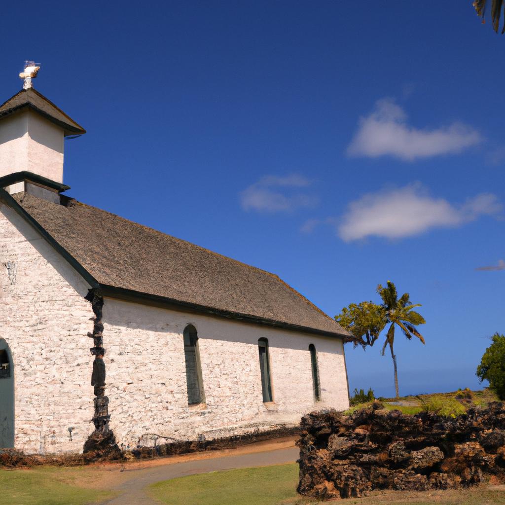 The Kaulana Mahina church is a must-visit destination for those interested in Hawaiian history and architecture.