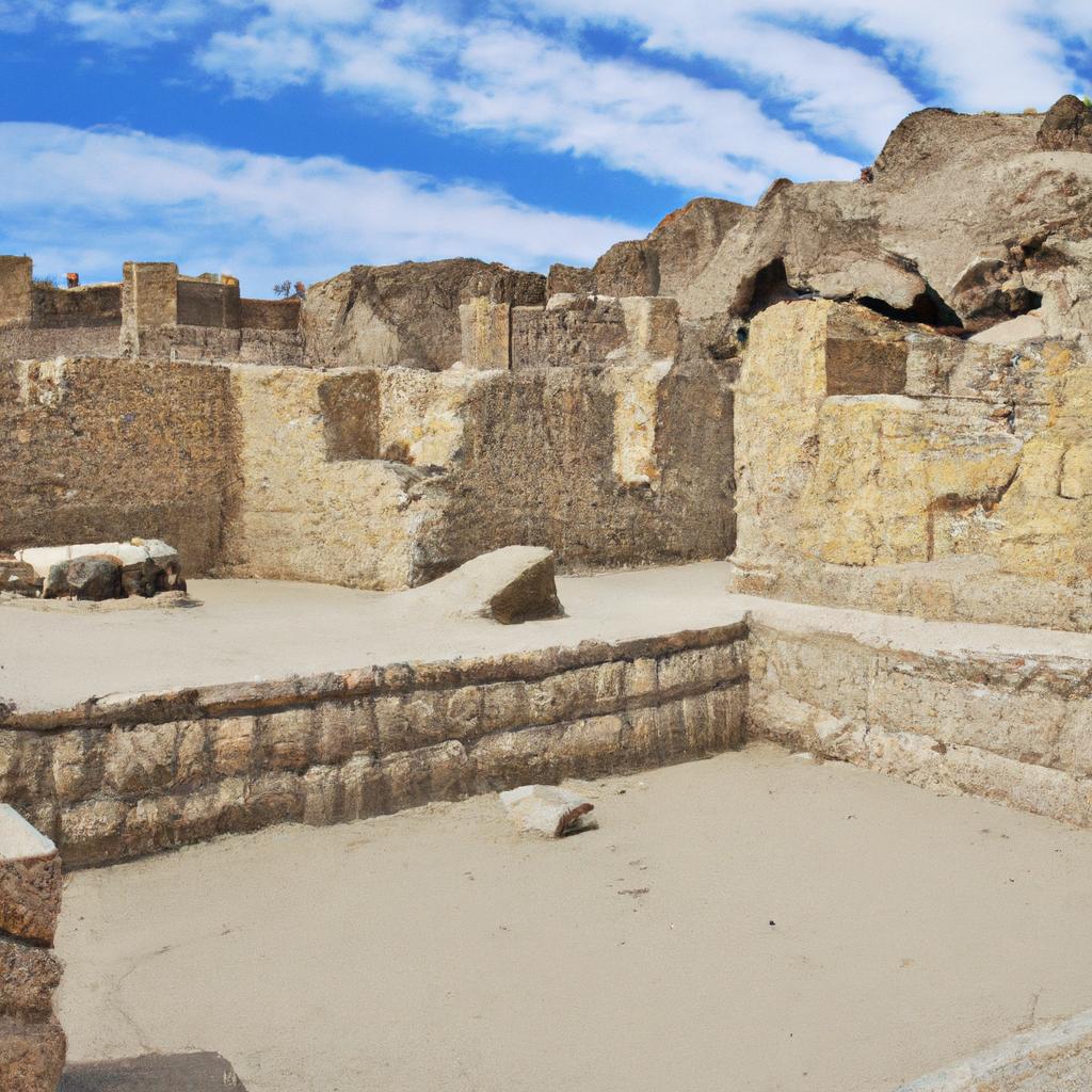 The ruins of ancient buildings in Peru City tell a story of the city's rich cultural heritage.