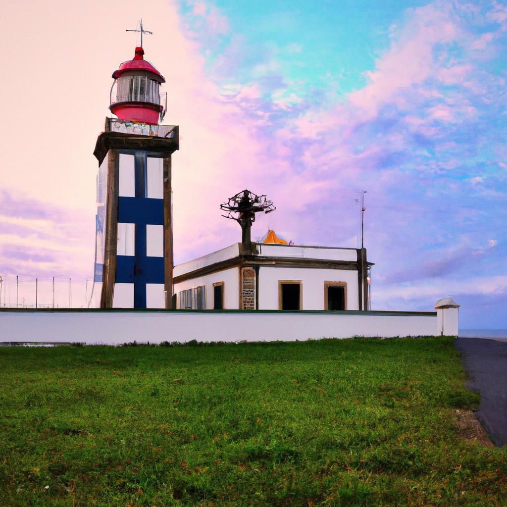 The historical lighthouse at Marina Serra serves as a testament to the town's rich history.