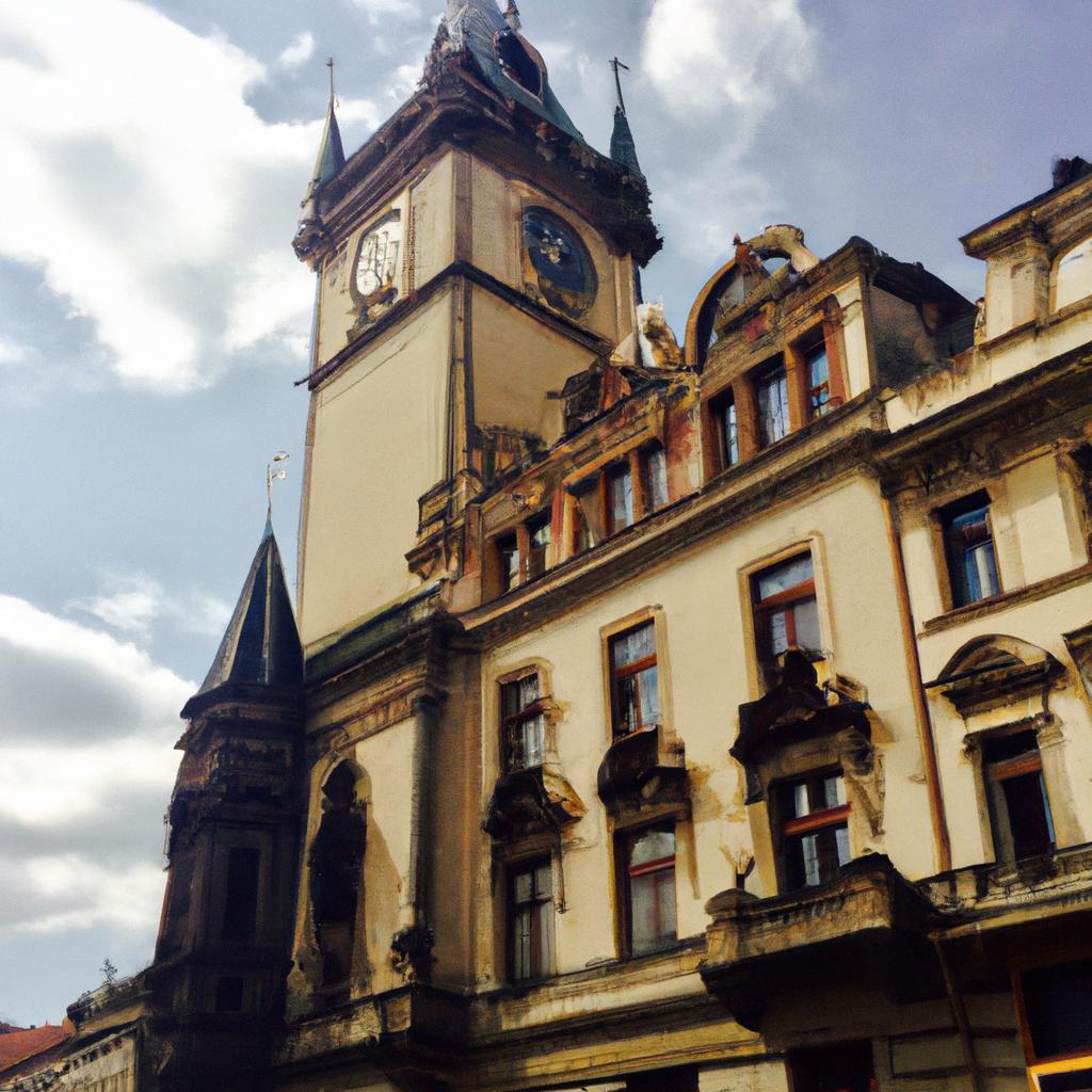 This building has been a part of Prague's skyline for centuries and still maintains its beauty.