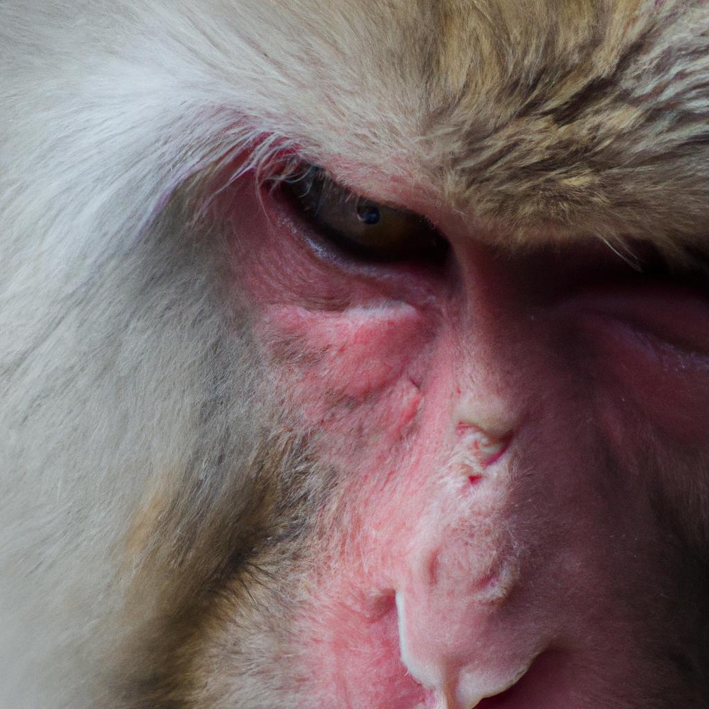 Hokkaido monkeys have a unique physical appearance compared to other monkey species.