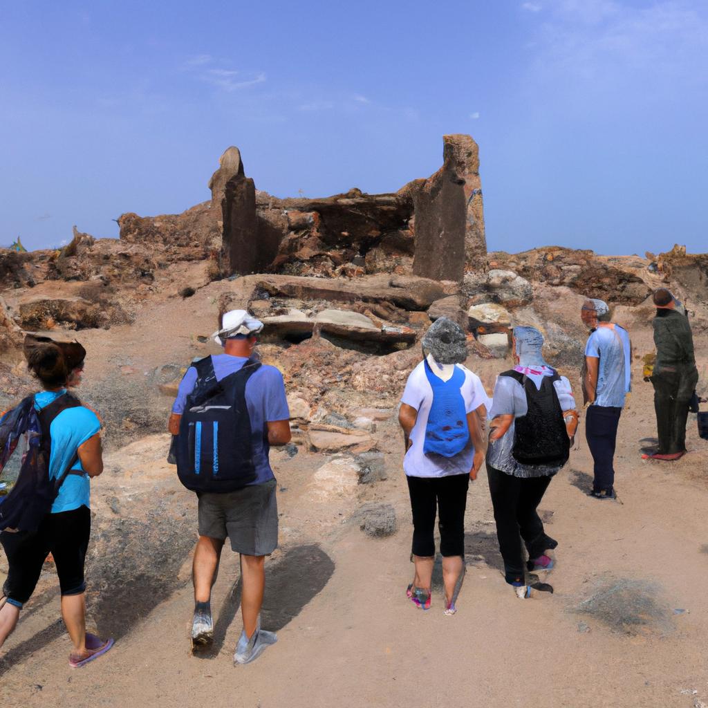 Hormuz Island is rich in history, with ancient ruins waiting to be explored.