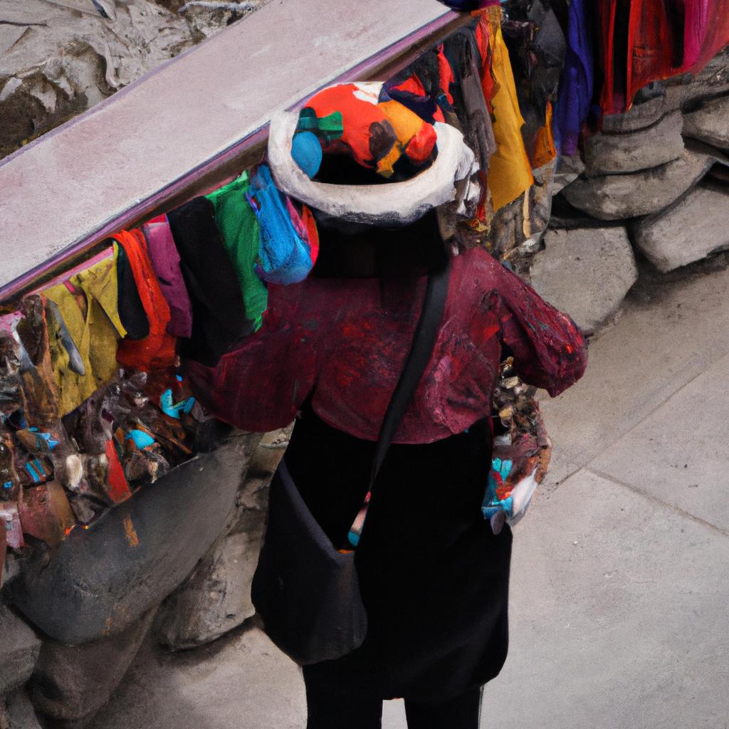 The local vendors in Huanglong offer a glimpse into the unique culture of the region.