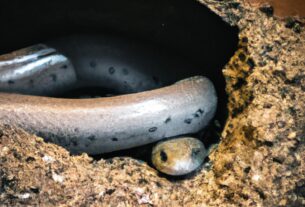 Huge Snake Found Underground