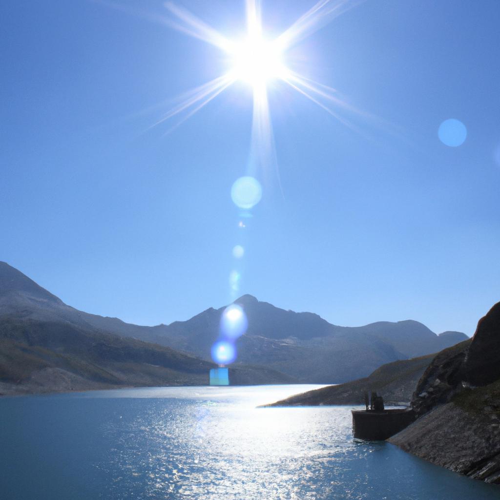 The reservoir of the Ibex Italian Dam is a sight to behold.
