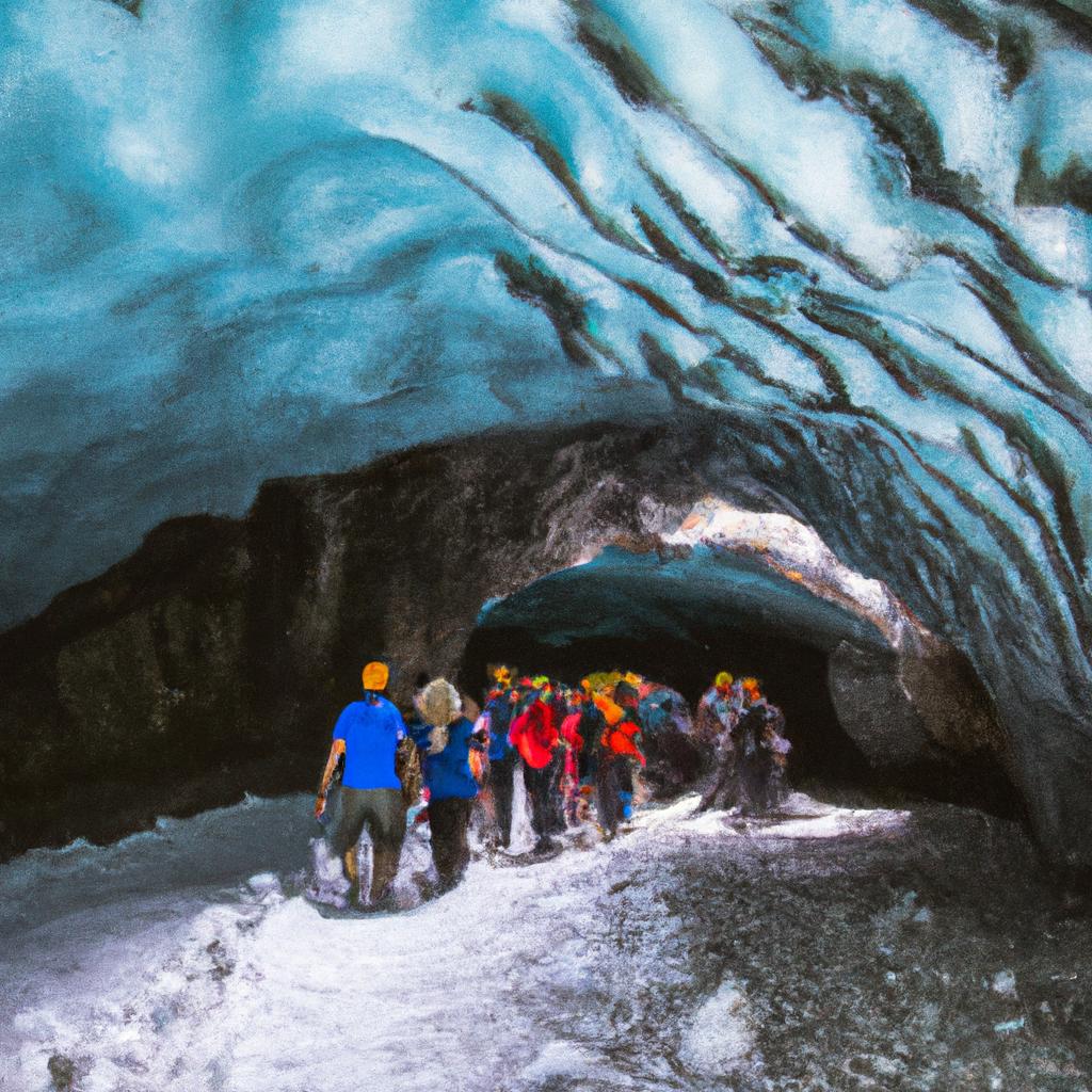 Ice Caves In Werfen