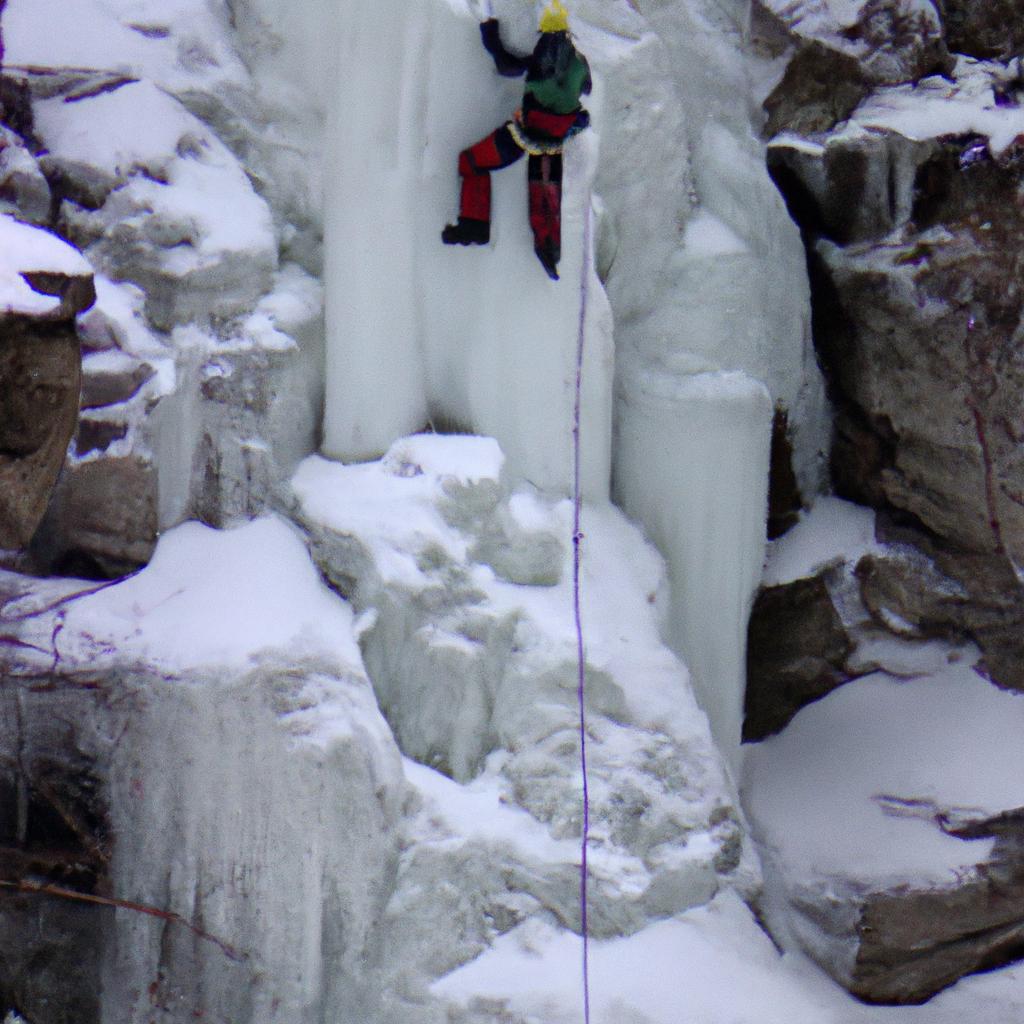 Ice climbing enthusiasts can find their thrill at Minnesota's frozen waterfalls