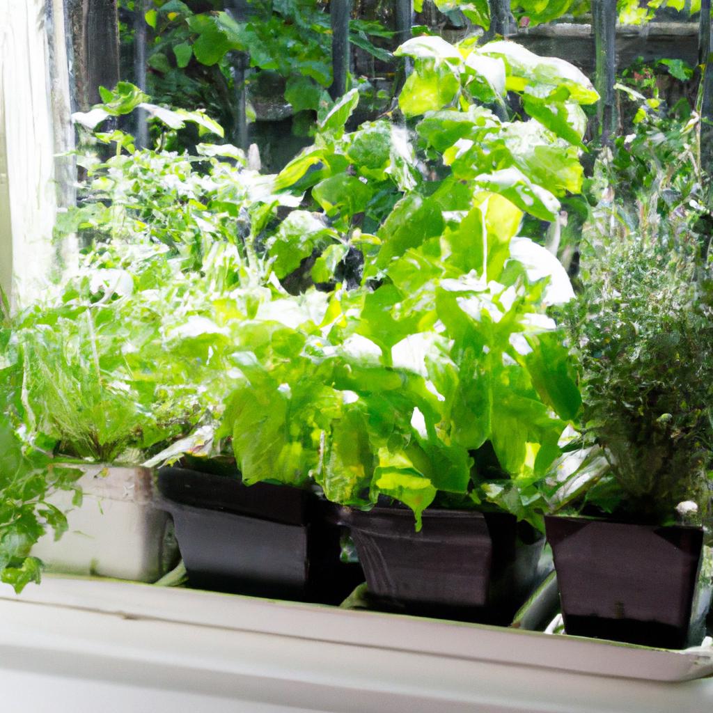 Growing herbs indoors can provide you with fresh and flavorful ingredients for your meals.