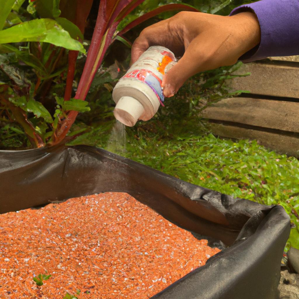 Inorganic garden fertilizers are derived from synthetic compounds and are often cheaper than organic fertilizers