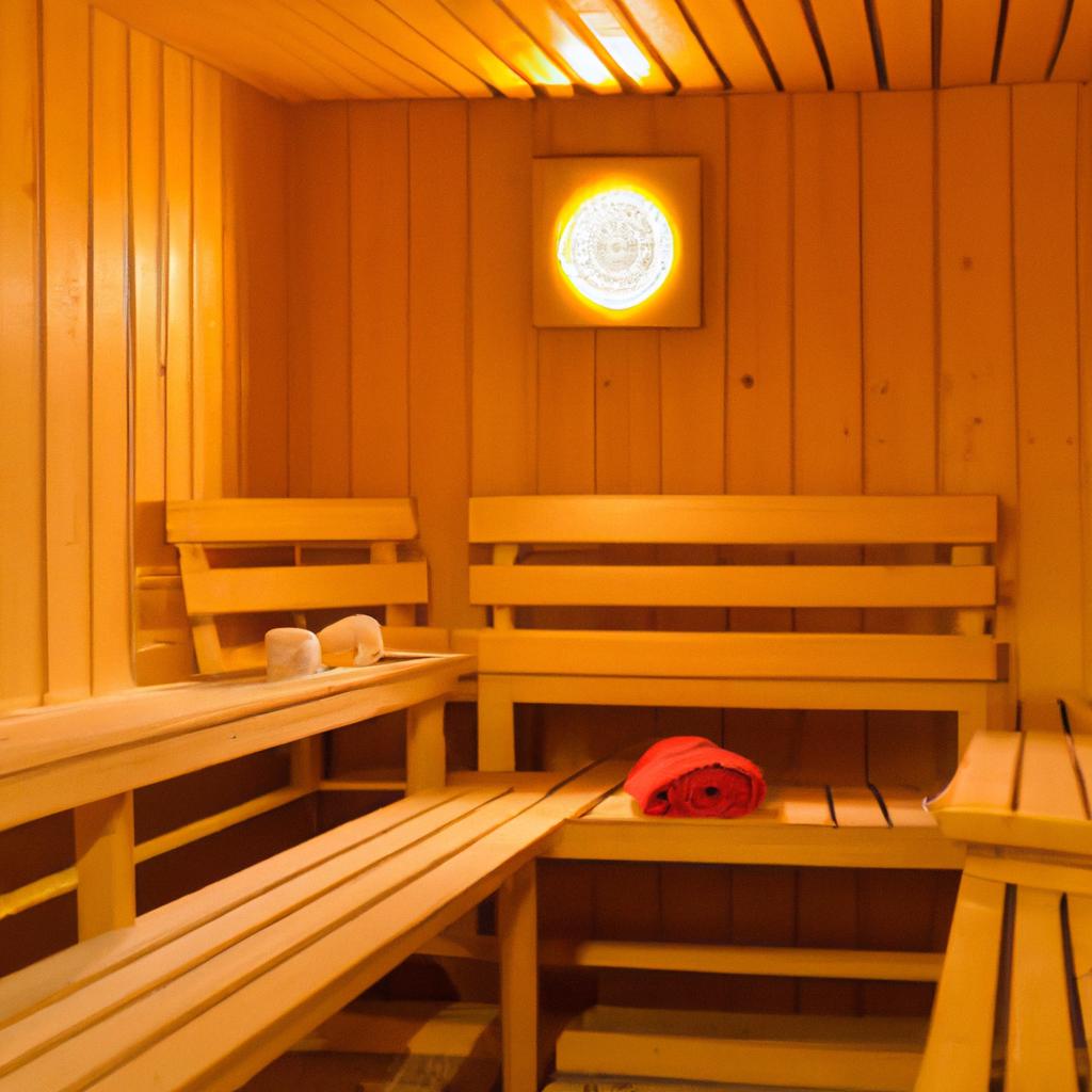 Cozy and inviting egg sauna interior