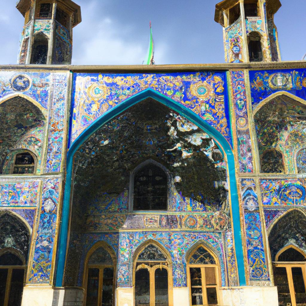 Exploring the Stunning Iran Glass Mosque A Masterpiece of Islamic