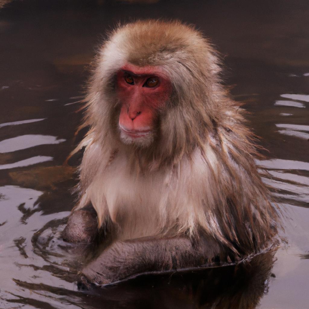 Japanese Spa Monkey