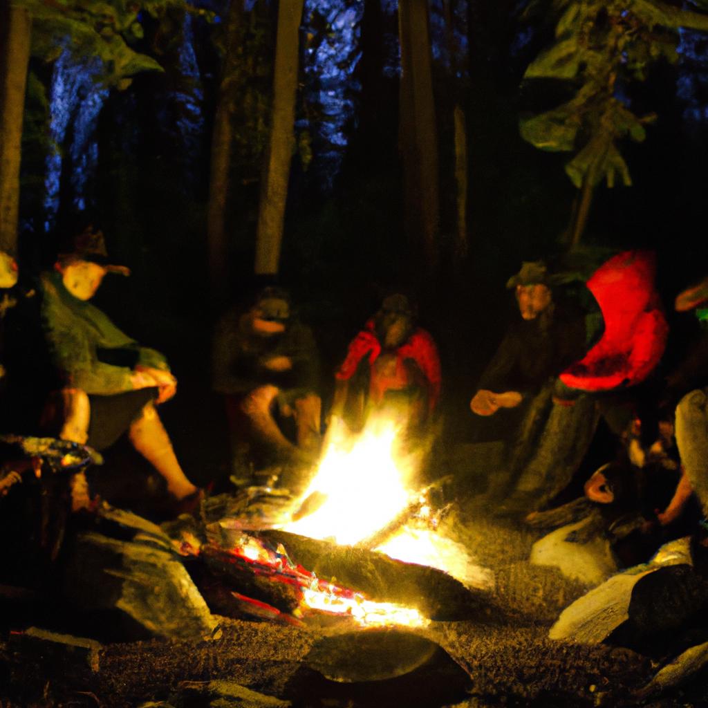 Camping is a popular way to experience the great outdoors in Jasper National Park.