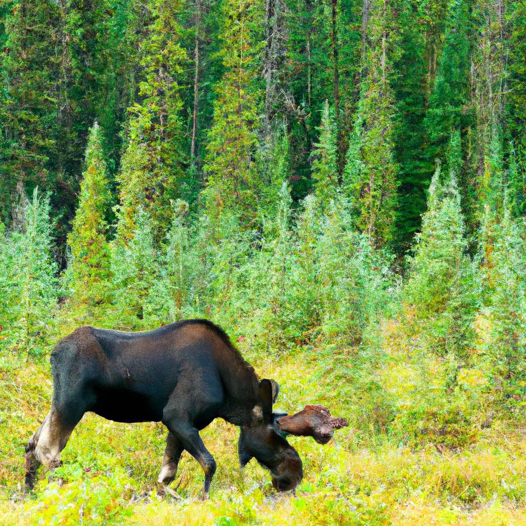 Wildlife watching is a popular activity in Jasper National Park, where you can spot moose, elk, and more.