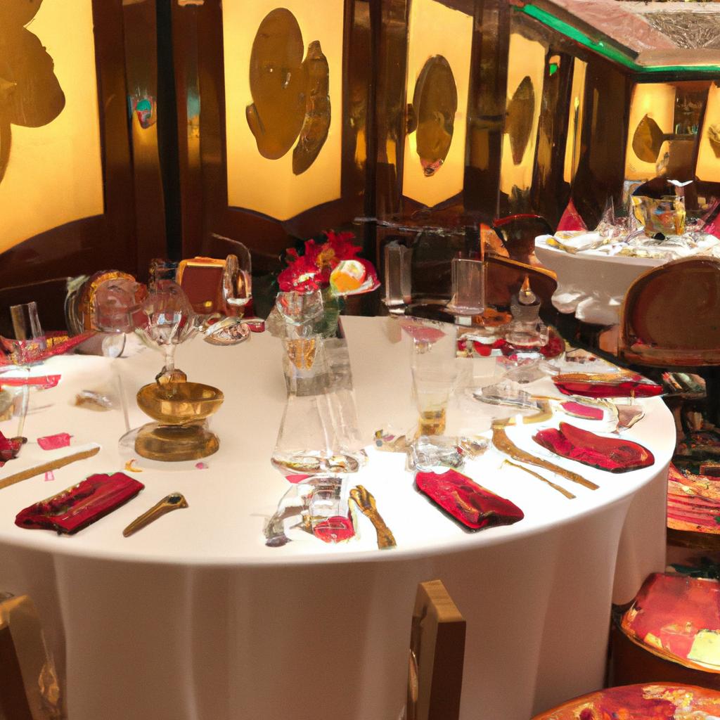 A private dining room in Jumbo HK offers an upscale experience.