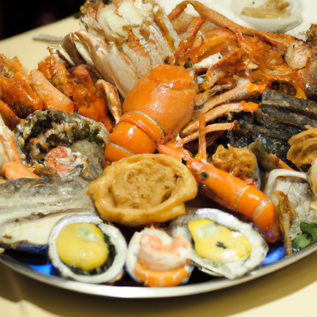 A delicious seafood platter from Jumbo HK's restaurants.