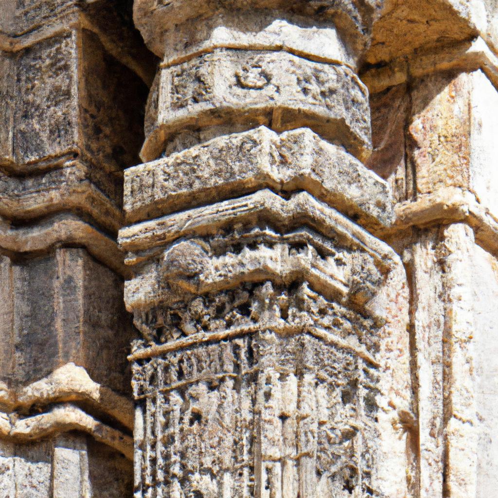 The intricate details of the stone carvings and architecture on Katskhi Pillar showcase the mastery of ancient Georgian craftsmen