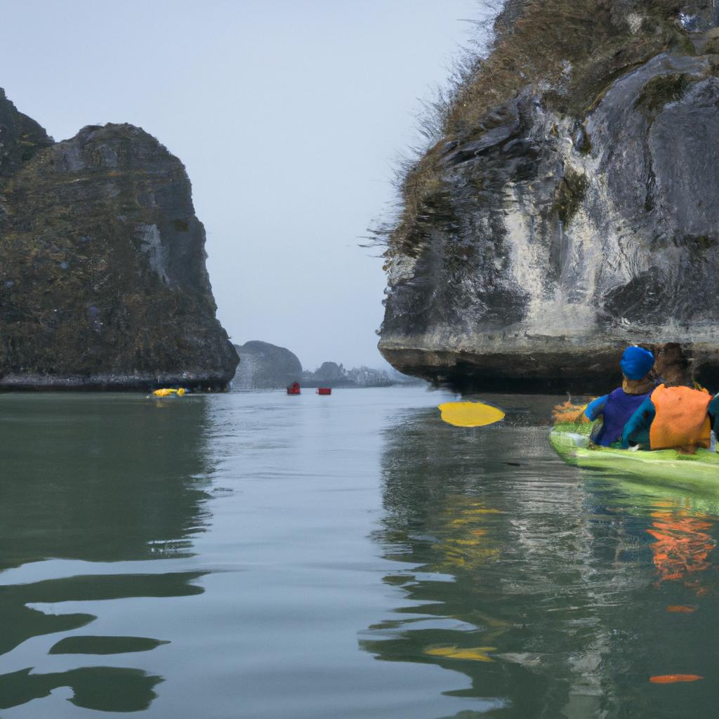 Bai Tu Long Bay is a lesser-known but equally stunning destination in Halong, offering opportunities for kayaking and other water activities.