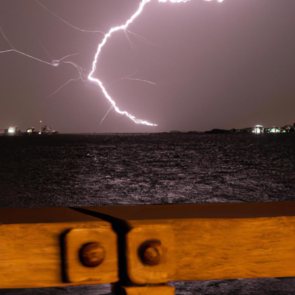 The lightning strikes in Lago de Maracaibo can be incredibly powerful and awe-inspiring.