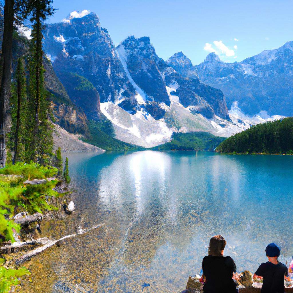 Spend a relaxing day with your loved ones at Lake Moraine