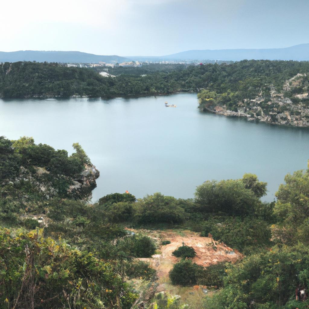 Lake Vouliagmeni Greece