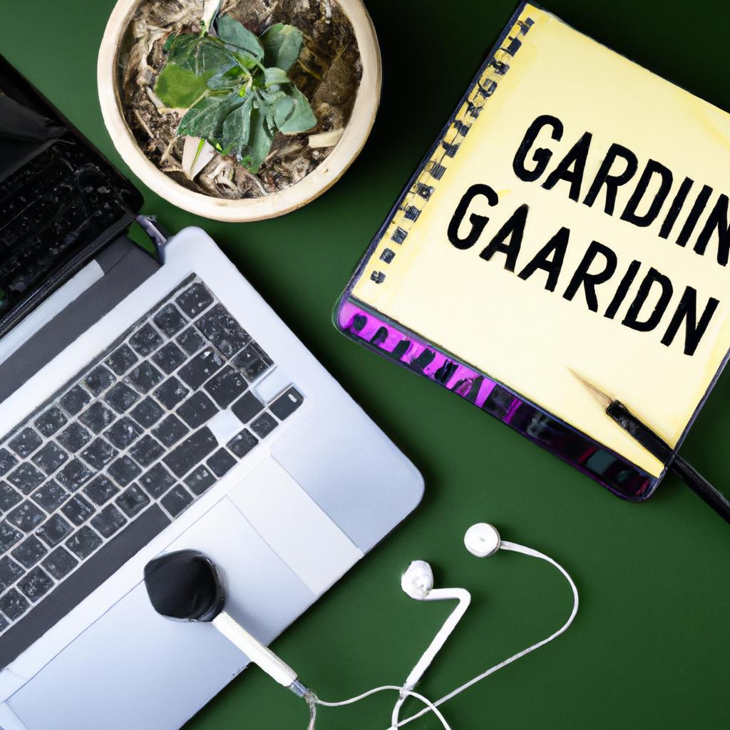 Maximize your learning and retention by taking notes while listening to garden podcasts. Keep track of your gardening progress and ideas.