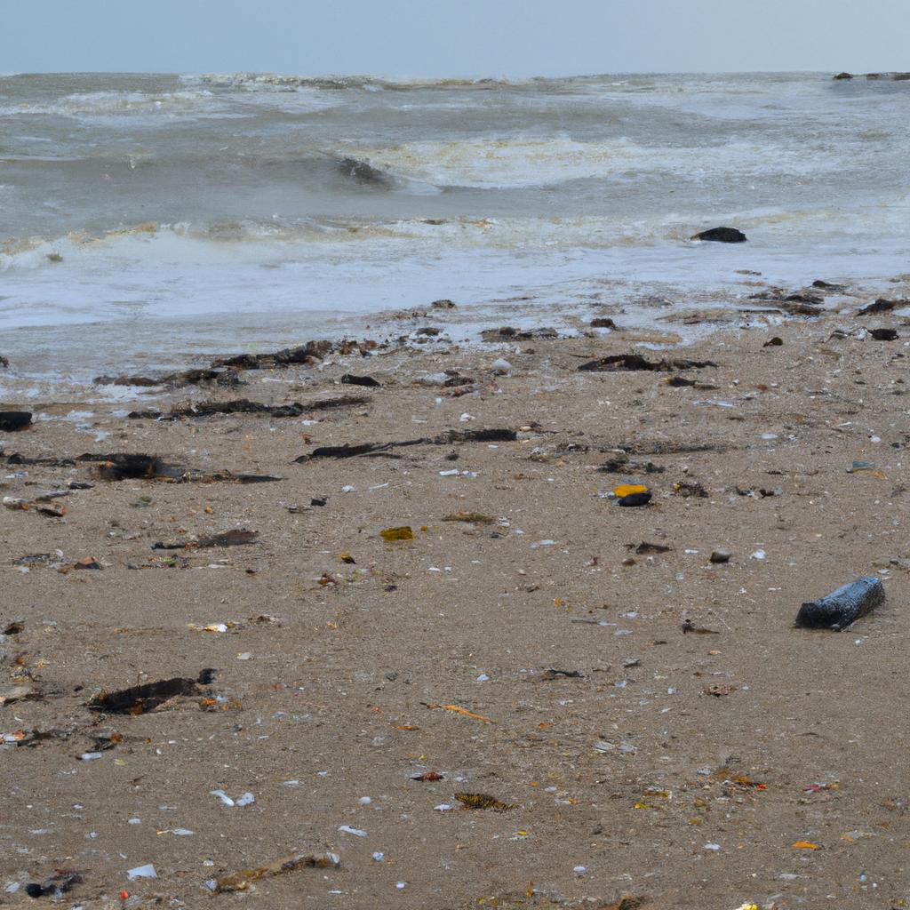 The putrid sea has littered beaches and shores, which is not only unsightly but also dangerous to wildlife