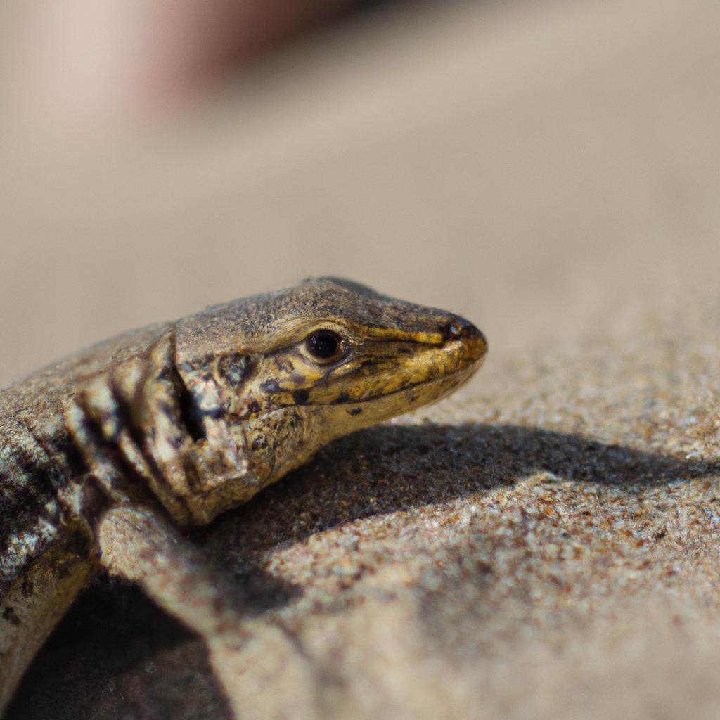 The fauna in Maspalomas Dunes includes a variety of lizard species