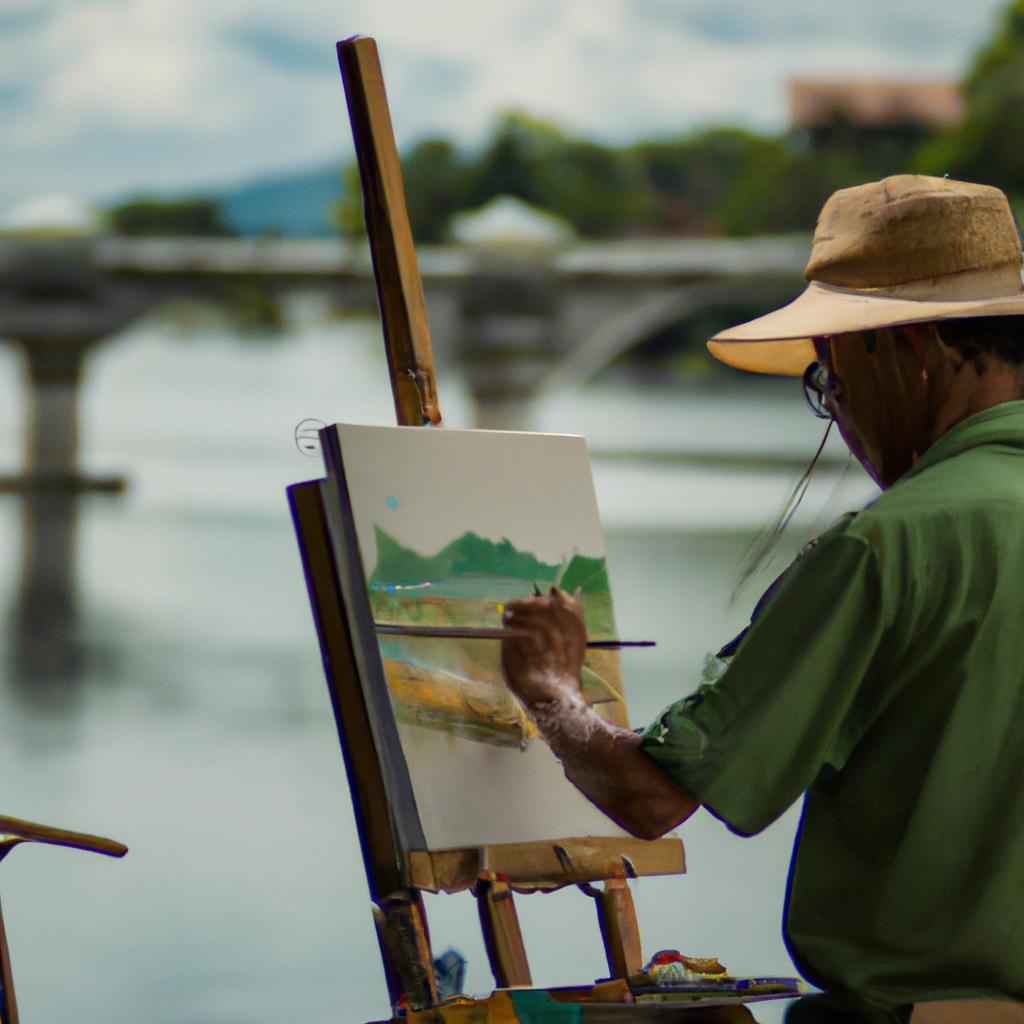 The river has inspired many artists to capture its unique beauty and share it with the world.