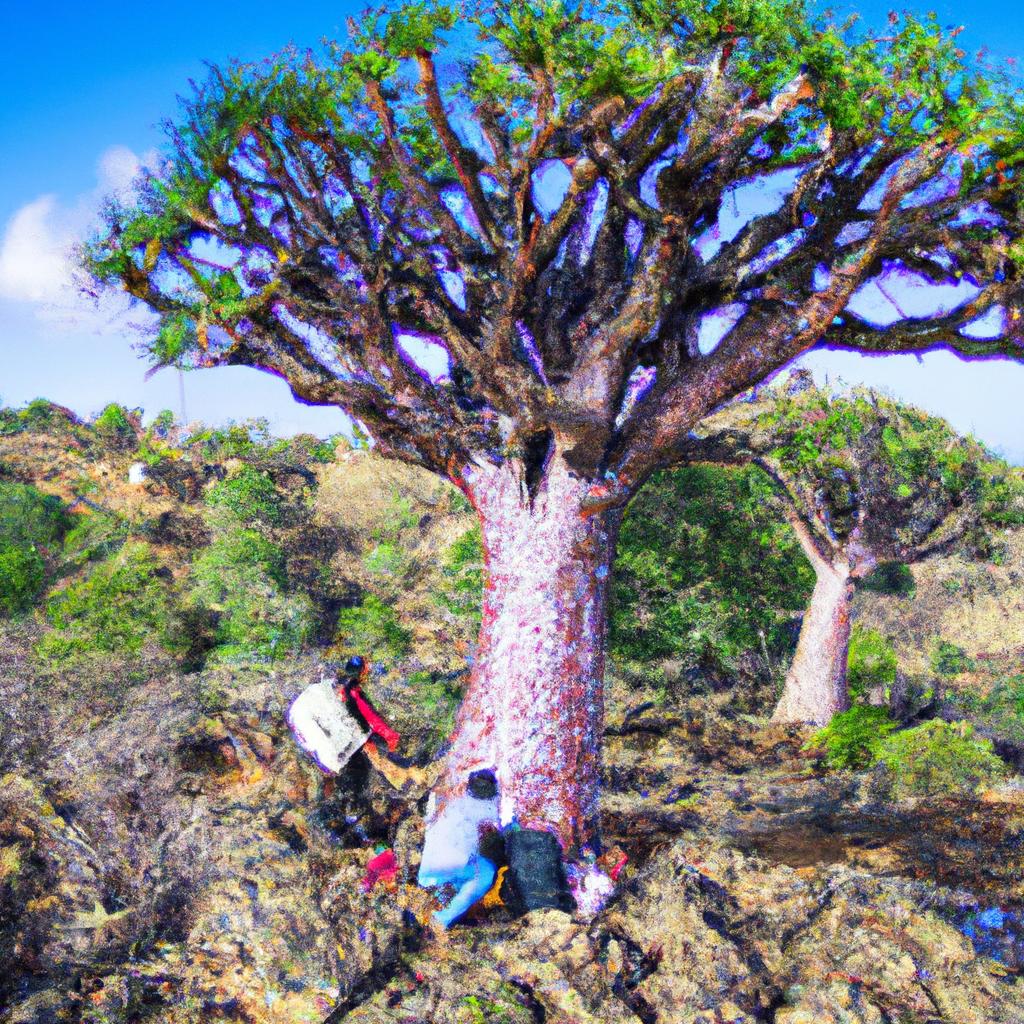 The cultural significance of the Dragons Blood Tree in traditional medicine practices.