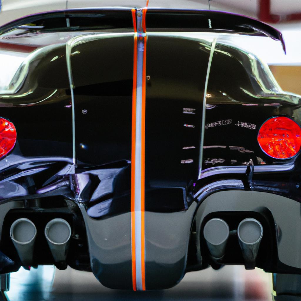 The rear end of the longest car in the world 2021 is as stylish as its front.