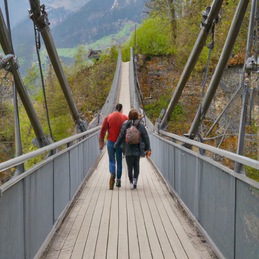 Longest Suspension Bridge Switzerland