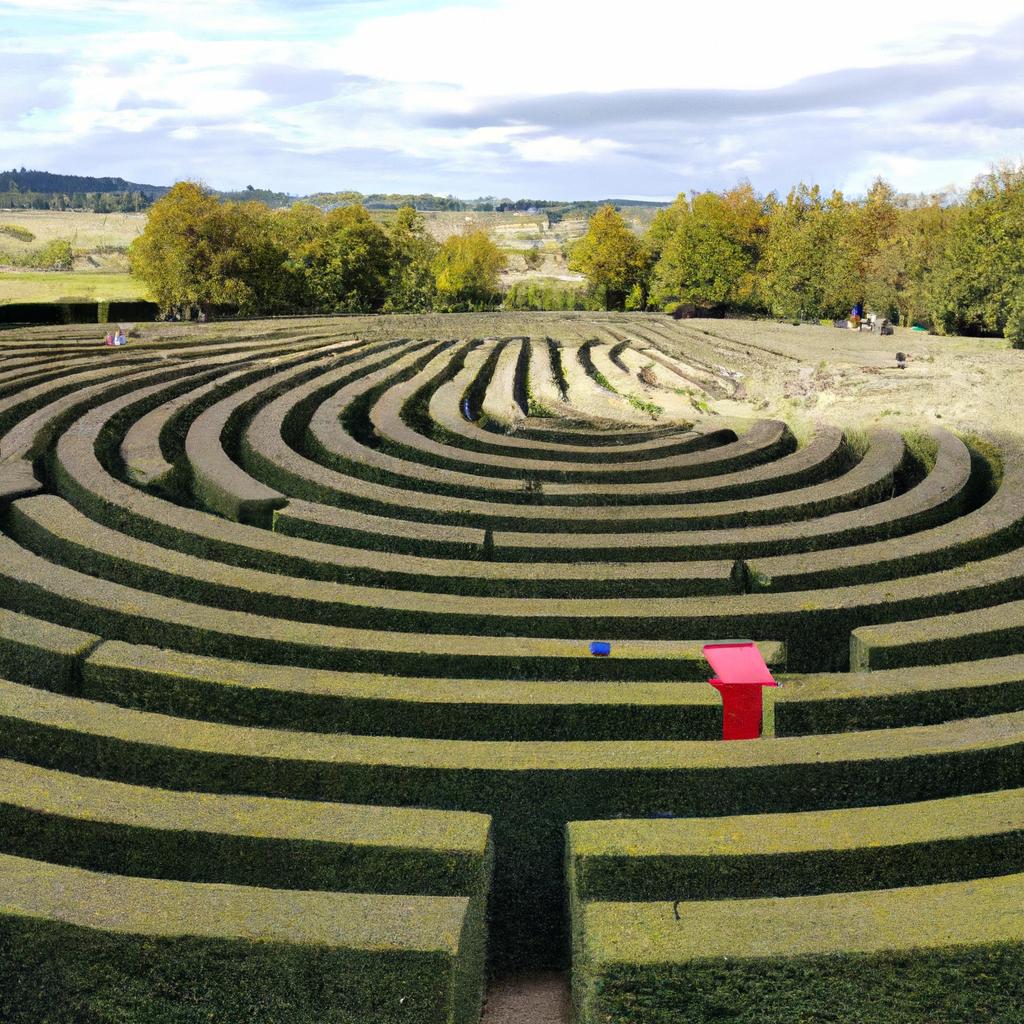 Longleat Maze holds the Guinness World Record for the longest hedge maze in the world