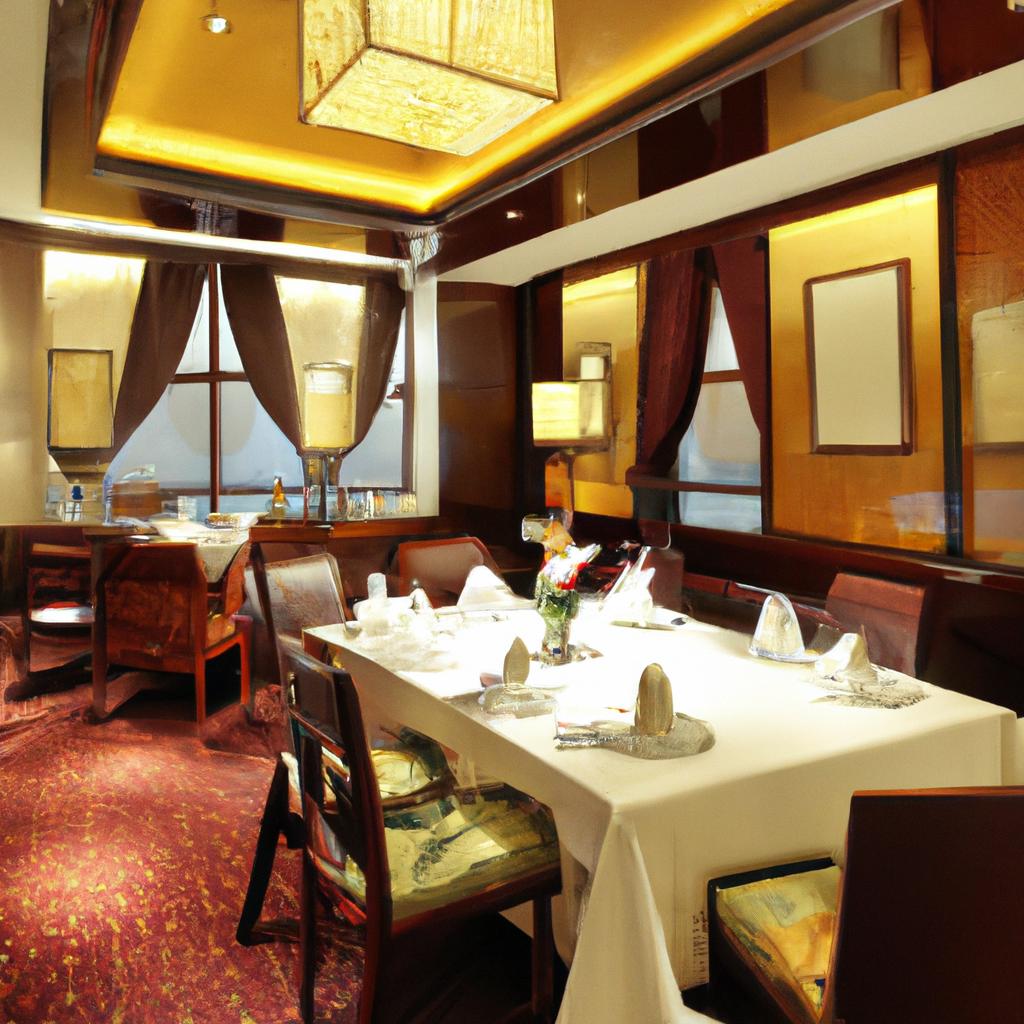 Indulging in an opulent dining experience at one of Hong Kong's most famous restaurants