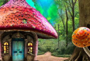 Magic Mushroom House