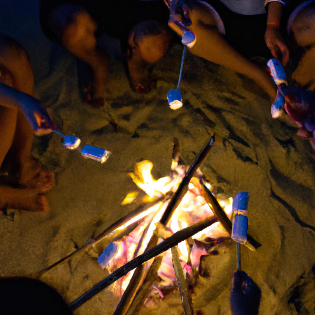 Beach bonfires are a great way to spend a fun and casual evening on the Maldives beaches
